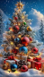 Preview: Diamond Painting Weihnachtsbaum